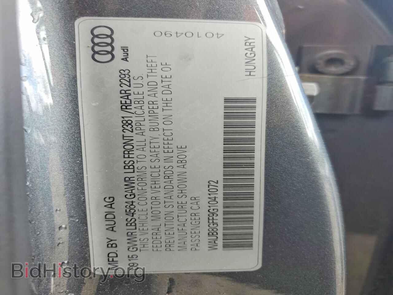 2016 AUDI A3 - VIN: WAUB8GFF9G1041072 - Photo 13