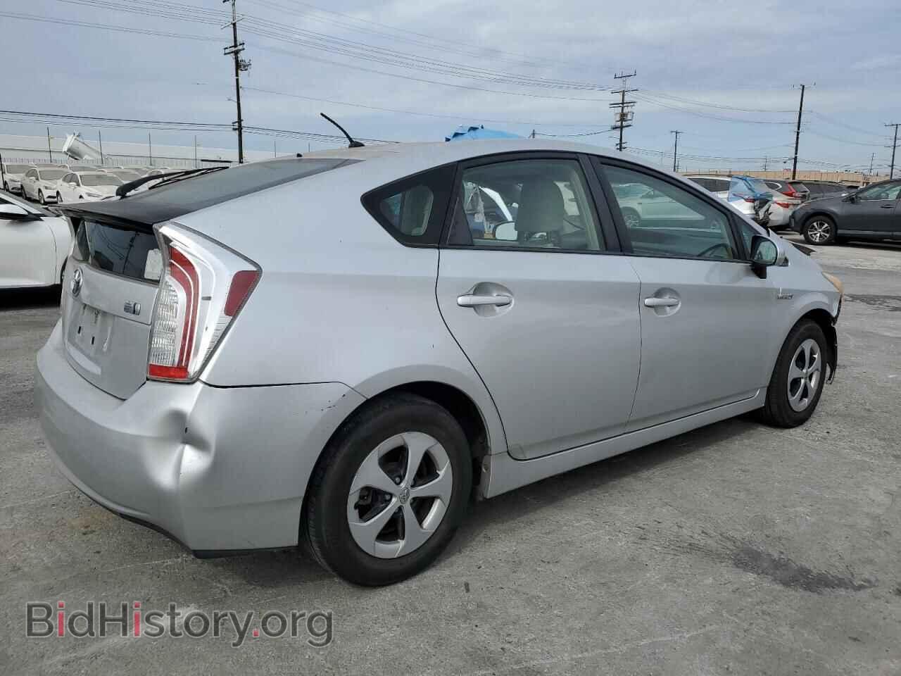 2012 TOYOTA PRIUS - VIN: JTDKN3DU4C5376085 - Фото 3
