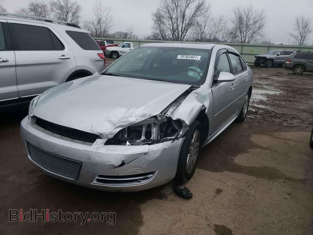 2012 CHEVROLET IMPALA - VIN: 2G1WG5E31C1222411 - Фото 2