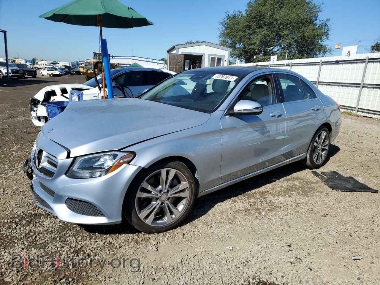 Фотография WDDWF4JB2GR147030 - MERCEDES-BENZ C-CLASS 2016
