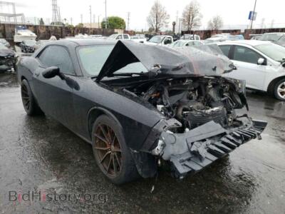 2014 Dodge CHALLENGER, черный — VIN 2C3CDYBTXEH257584, Copart