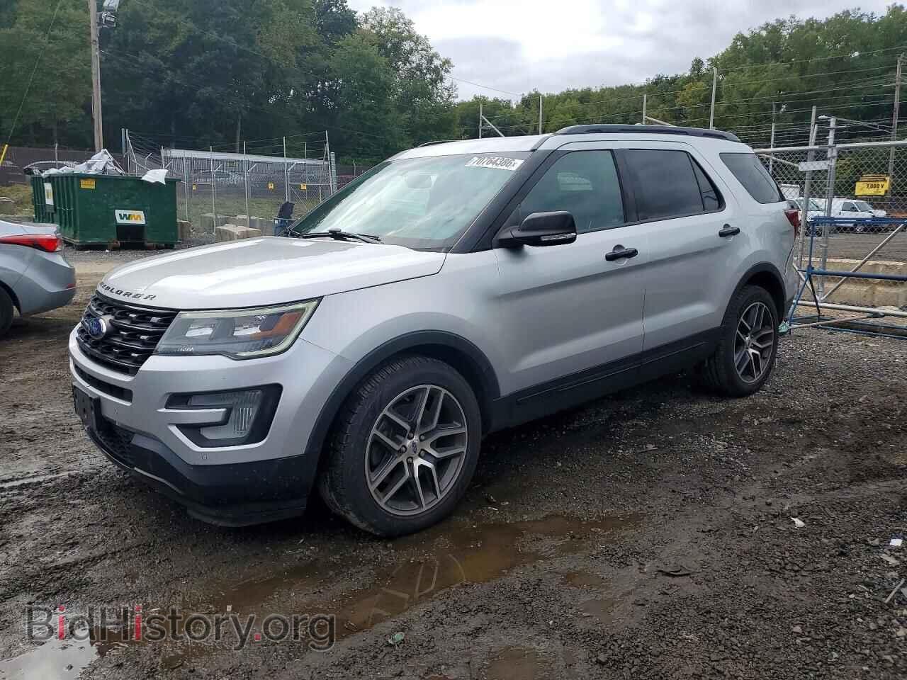 Фотография 1FM5K8GT8GGC55376 - FORD EXPLORER 2016