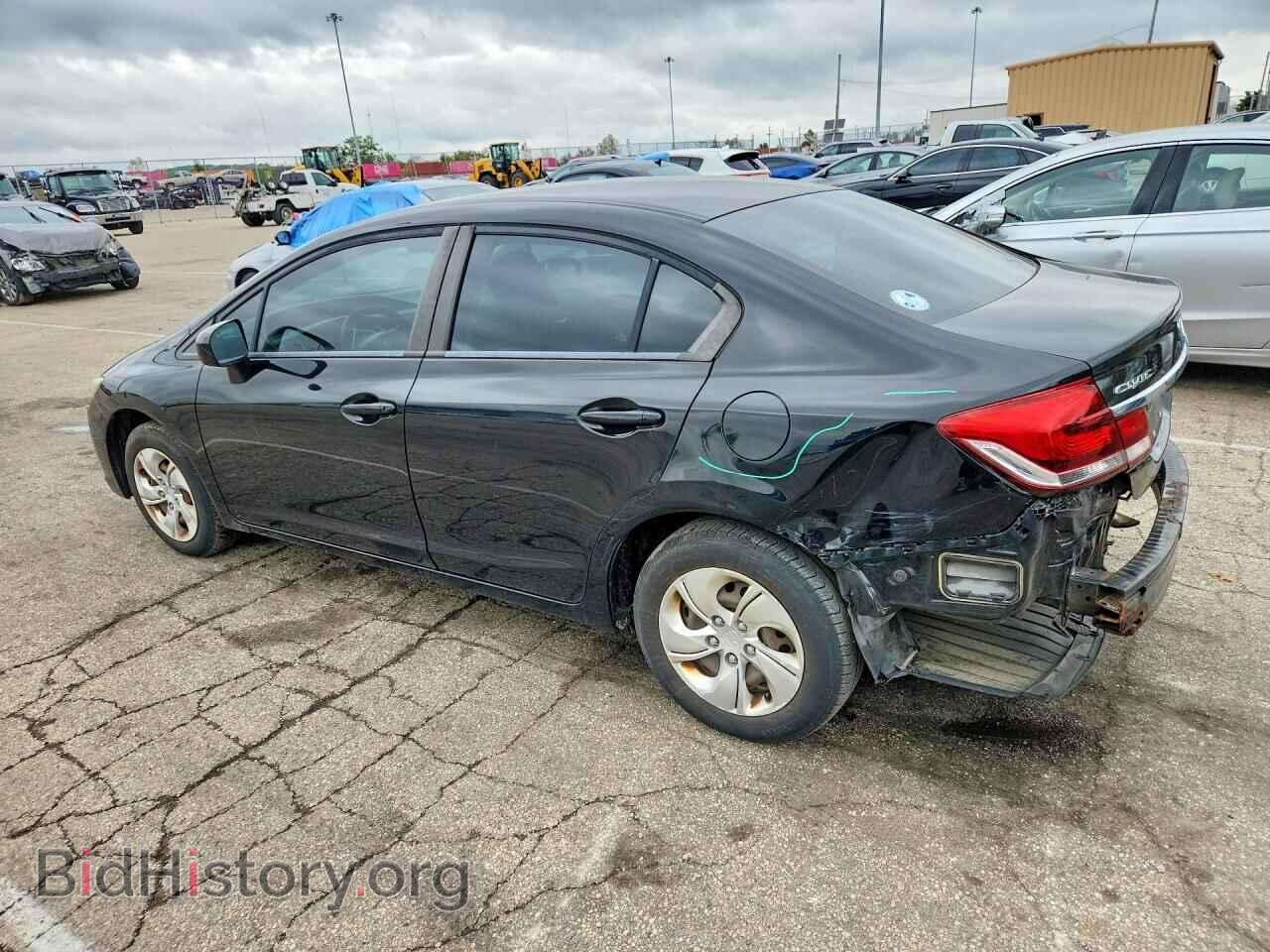 2014 HONDA CIVIC - VIN: 19XFB2F50EE000467 - Фото 2