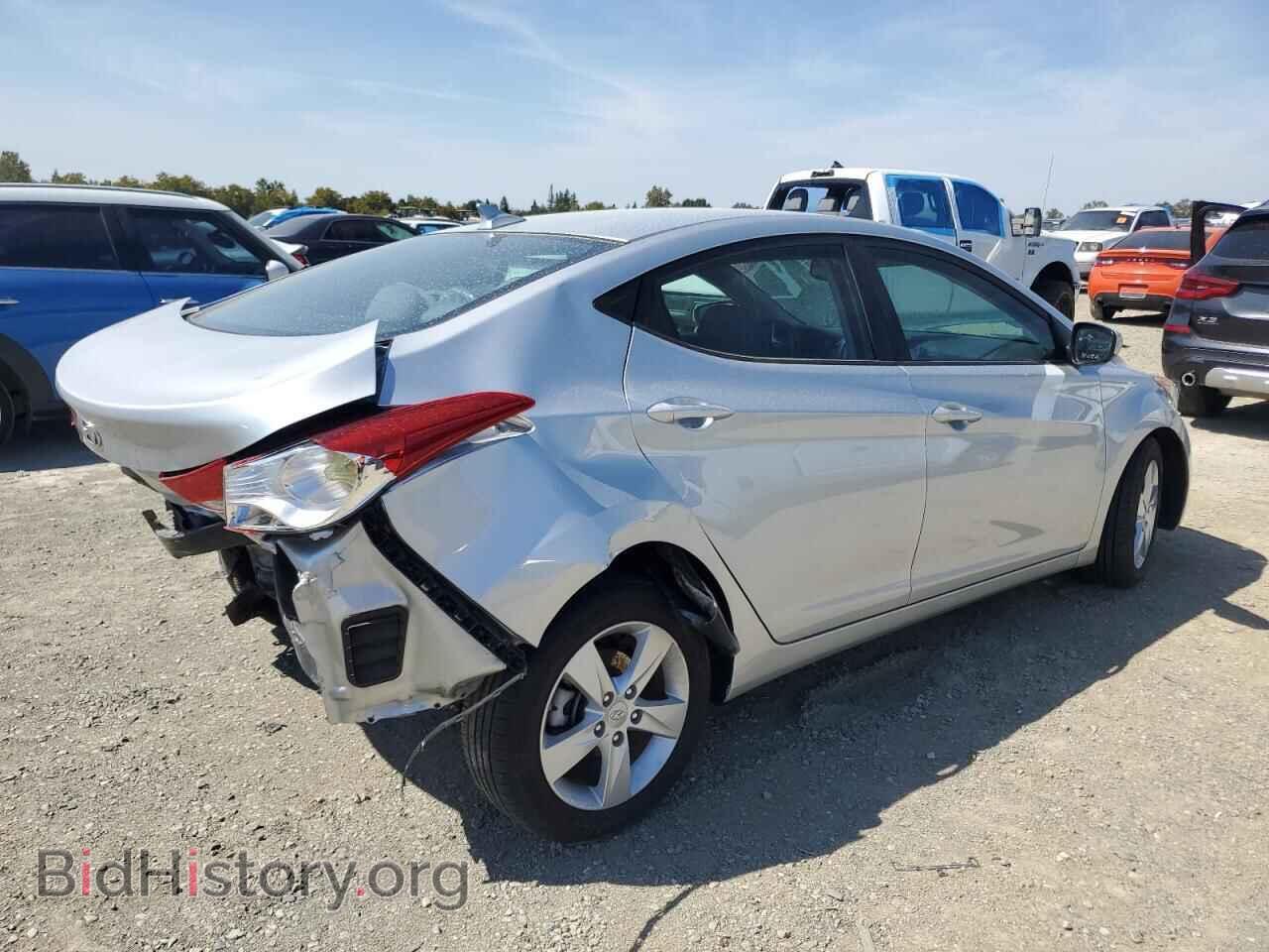 2013 HYUNDAI ELANTRA - VIN: 5NPDH4AE6DH450899 - Фото 3