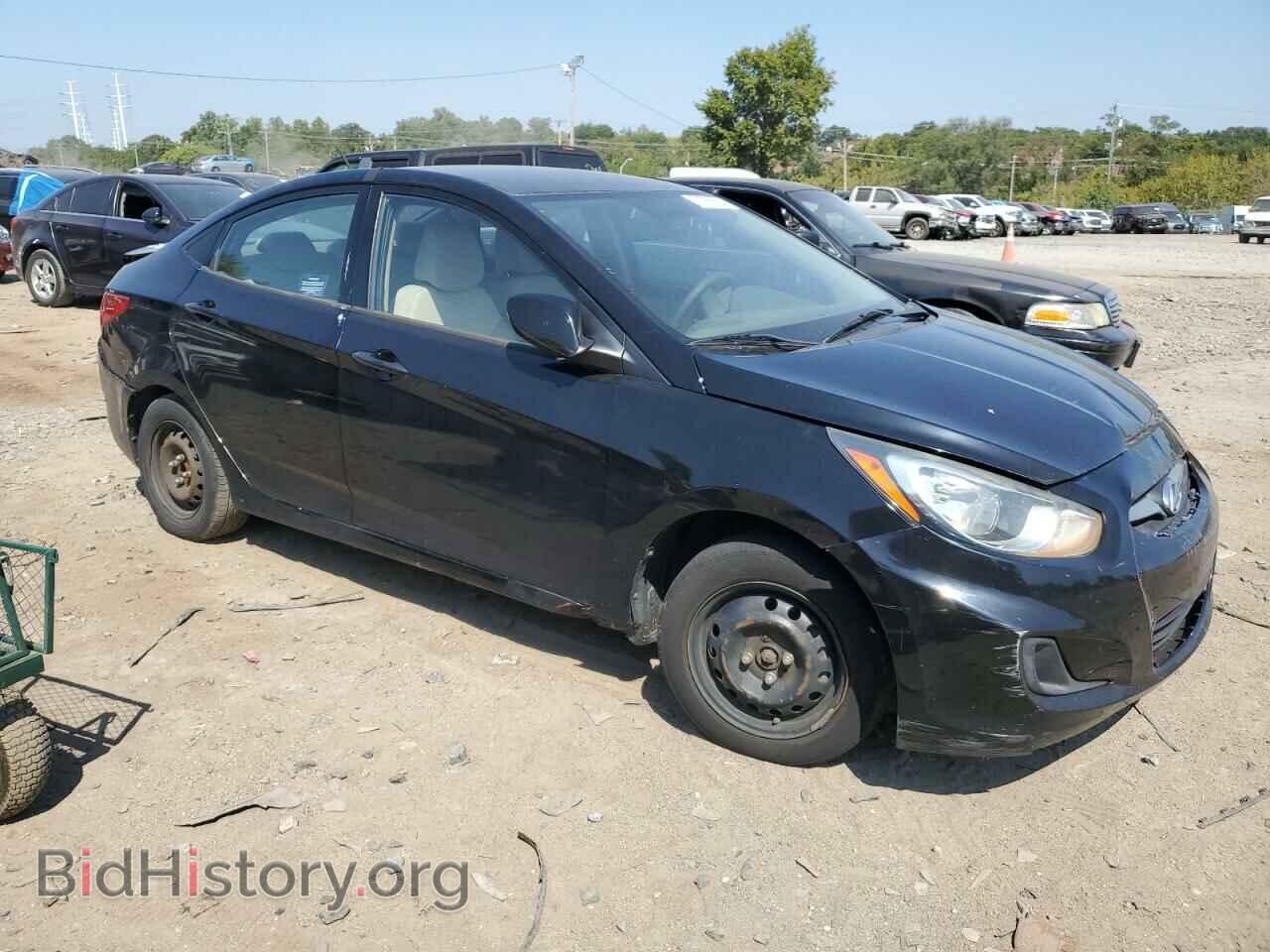2013 HYUNDAI ACCENT - VIN: KMHCT4AEXDU413687 - Фото 4