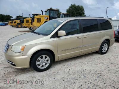 2011 Chrysler MINIVAN Touring, gold — VIN 2A4RR5DG3BR780757, Copart