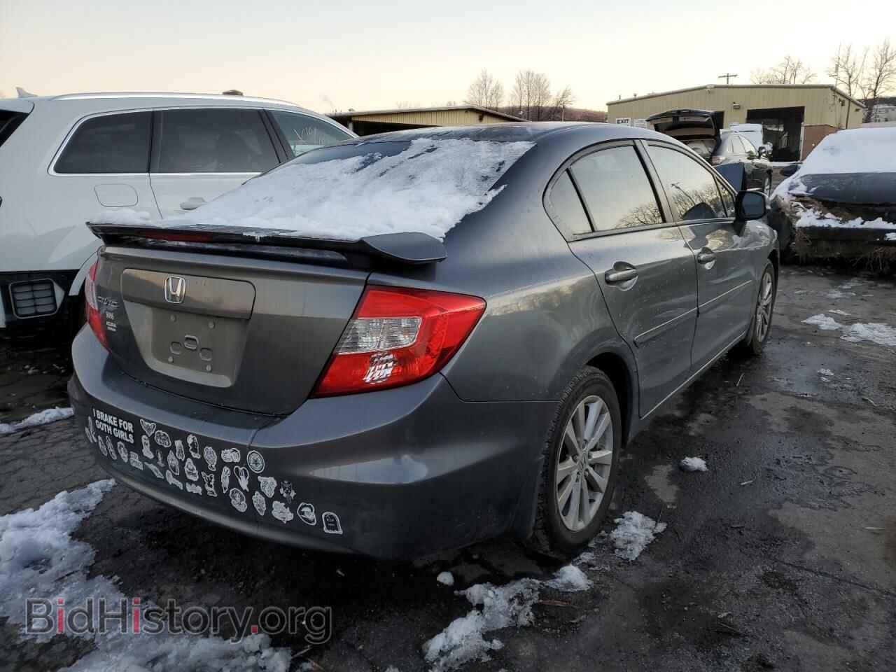 2012 HONDA CIVIC - VIN: 19XFB2F81CE102593 - Фото 3
