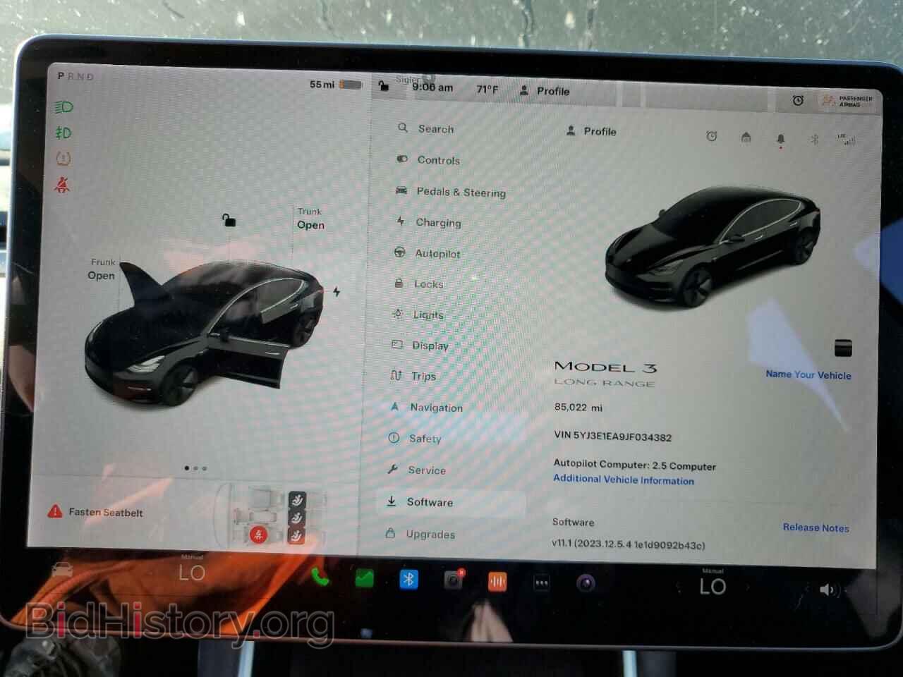 2018 TESLA MODEL 3 - VIN: 5YJ3E1EA9JF034382 - Photo 9