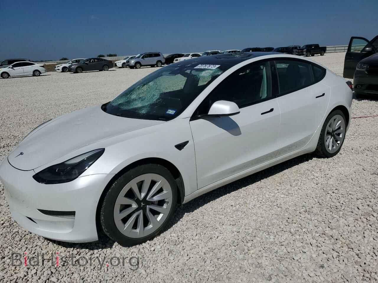 Photo 5YJ3E1EAXMF982701 - TESLA MODEL 3 2021