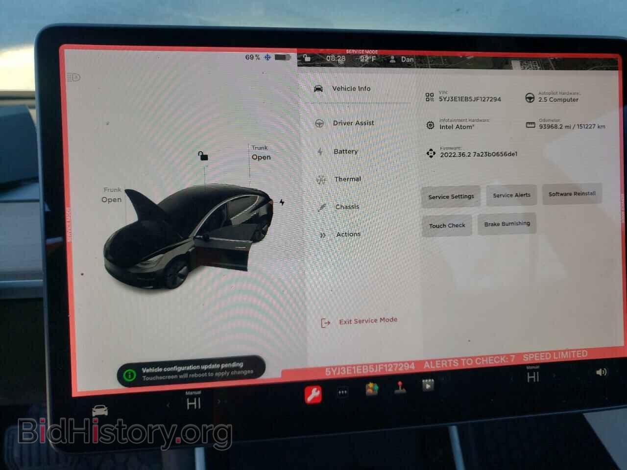 2018 TESLA MODEL 3 - VIN: 5YJ3E1EB5JF127294 - Photo 9