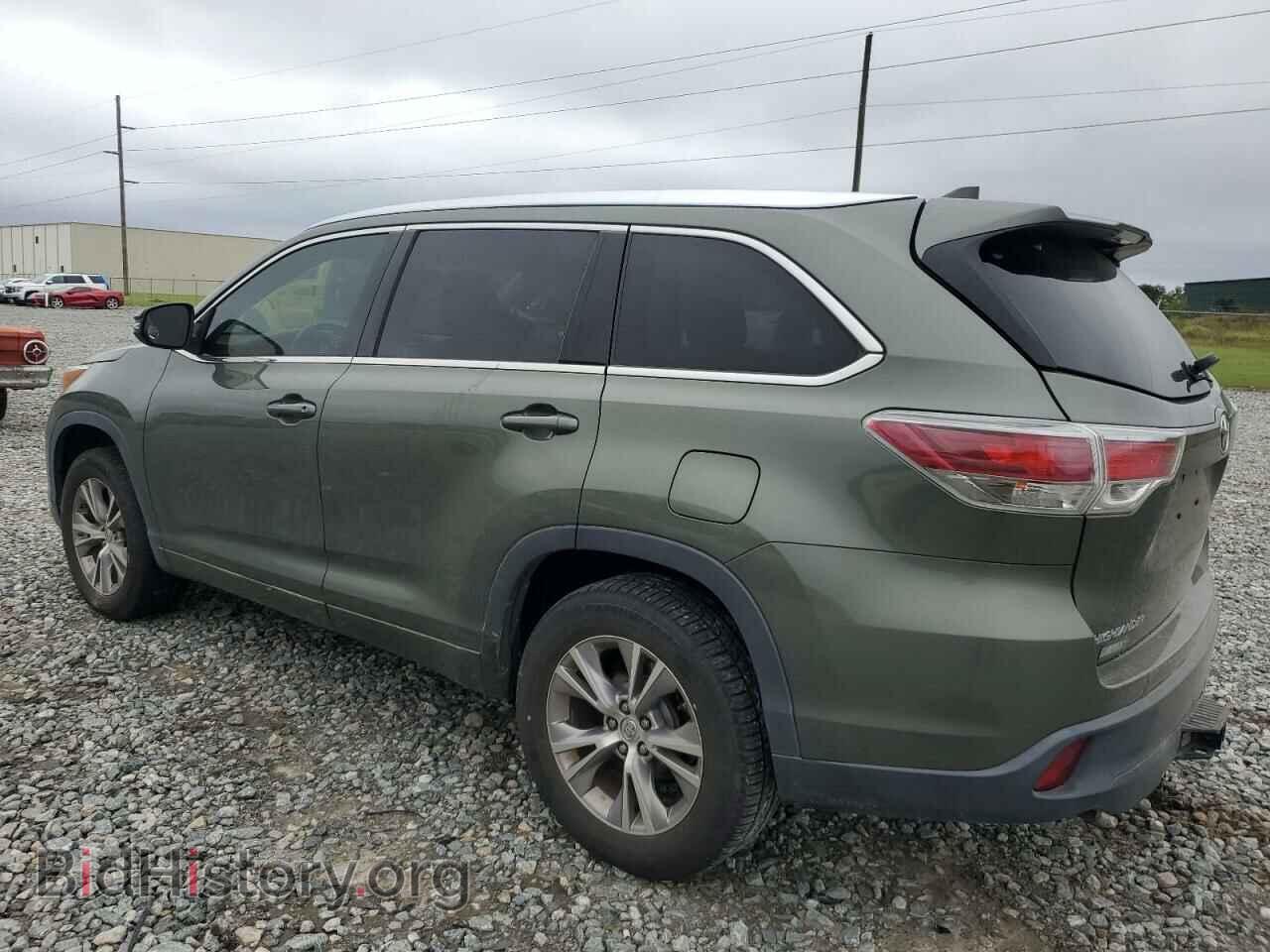 2015 TOYOTA HIGHLANDER - VIN: 5TDKKRFH3FS046903 - Фото 2