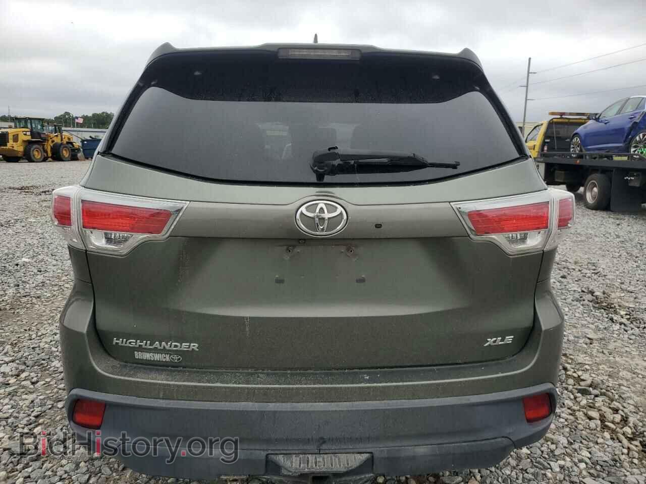 2015 TOYOTA HIGHLANDER - VIN: 5TDKKRFH3FS046903 - Фото 6