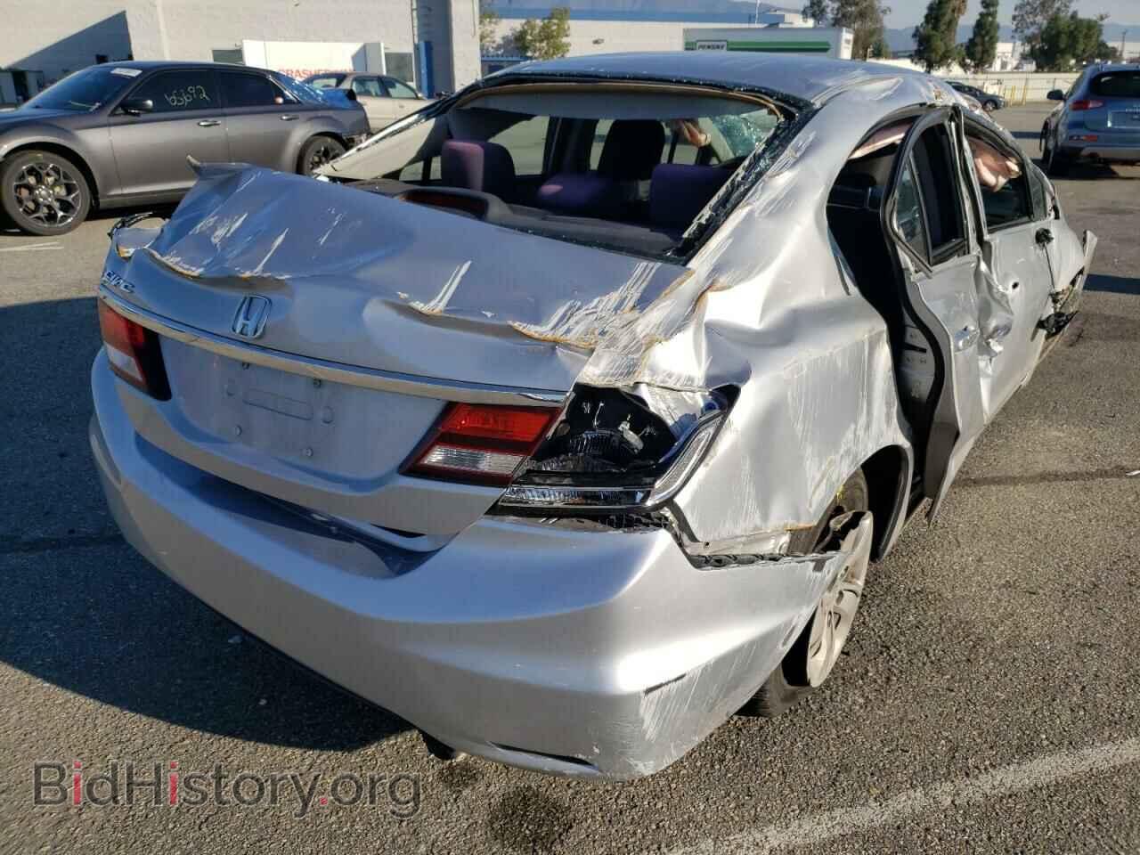2013 HONDA CIVIC - VIN: 19XFB2F5XDE204885 - Фото 4