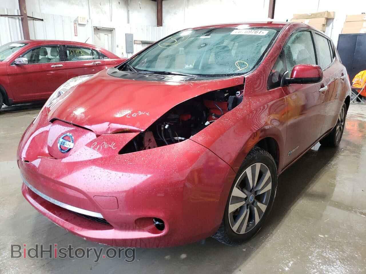 2013 NISSAN LEAF - VIN: 1N4AZ0CP3DC411681 - Фото 2