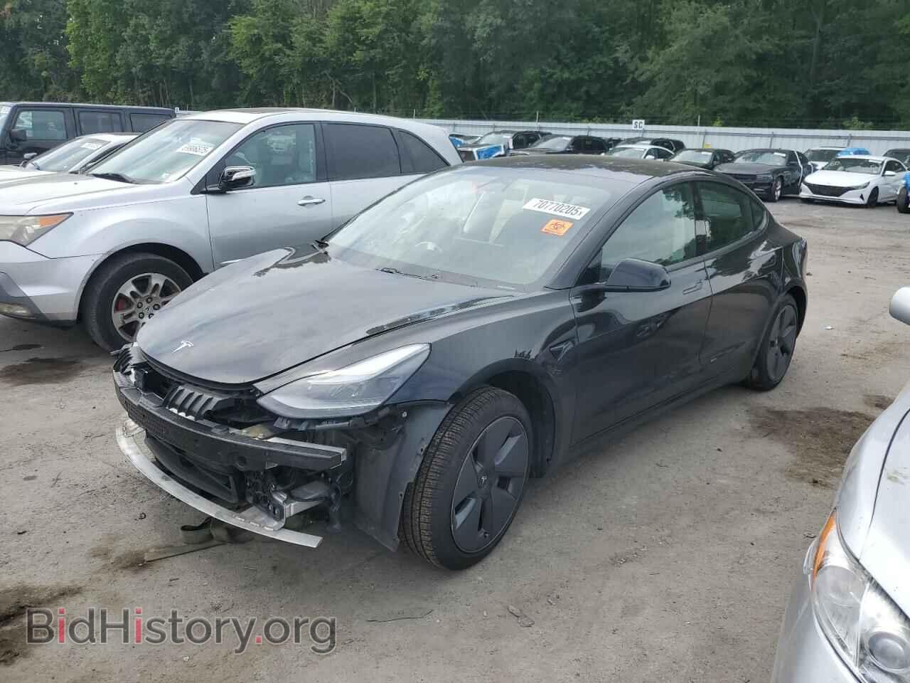 Photo 5YJ3E1EAXMF907075 - TESLA MODEL 3 2021