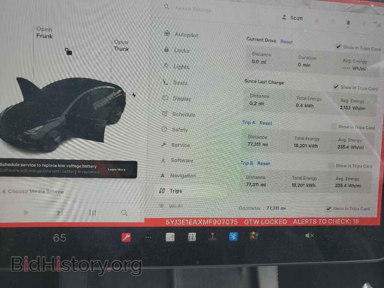 2021 TESLA MODEL 3 - VIN: 5YJ3E1EAXMF907075 - Photo 9