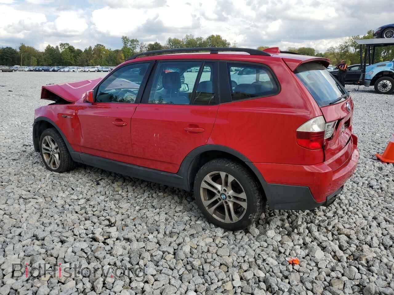 2007 BMW X3 - VIN: WBXPC93447WF09773 - Фото 2