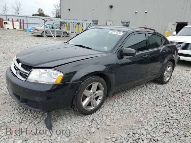 2012 Dodge AVENGER Avenger SX (VIN 1C3CDZCBXCN287037) — photo 1 of 12, Copart, damage: front end