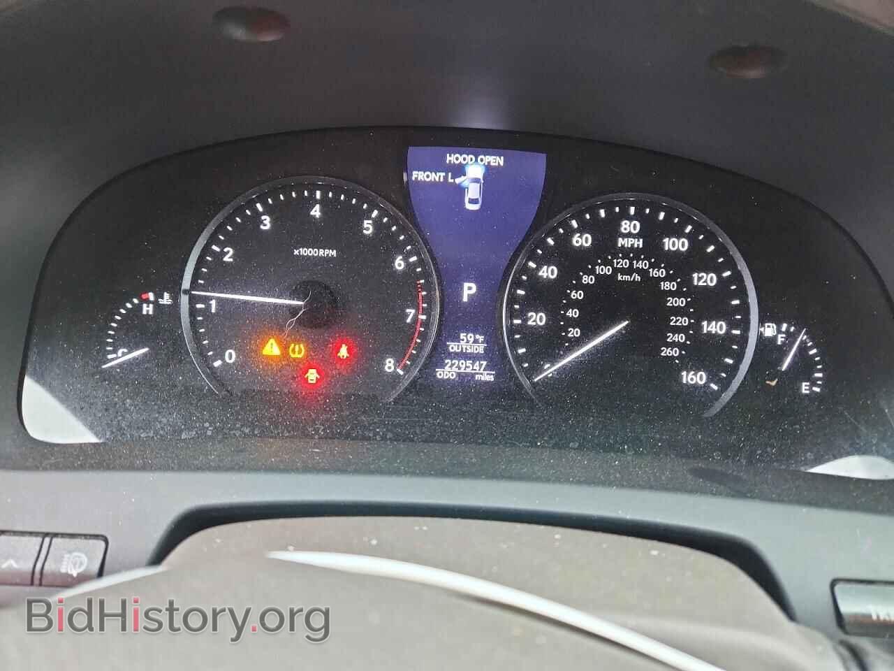 2013 LEXUS LS460 - VIN: JTHCL5EF3D5018708 - Photo 9