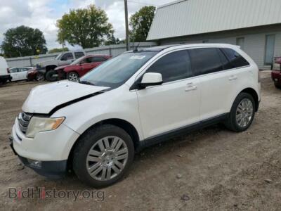 2009 Ford EDGE Edge Limit, белый — VIN 2FMDK39C69BA96881, Copart