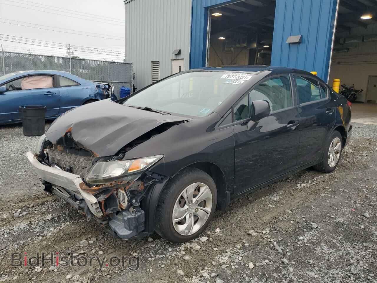 2013 HONDA CIVIC - VIN: 2HGFB2F41DH035403 - Фото 2