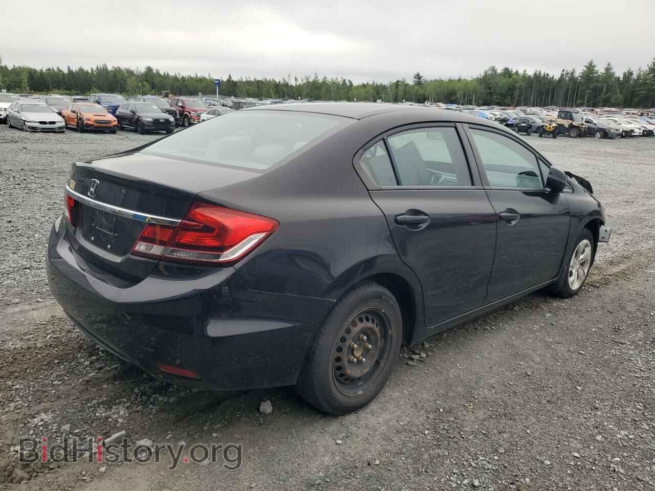 2013 HONDA CIVIC - VIN: 2HGFB2F41DH035403 - Фото 4