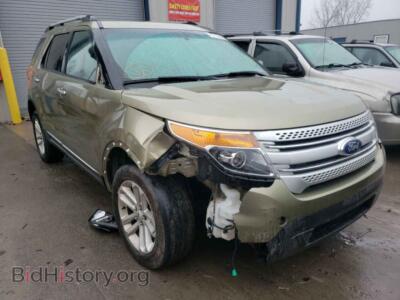 2013 Ford EXPLORER Explorer X, green — VIN 1FM5K8D85DGC89514, Copart