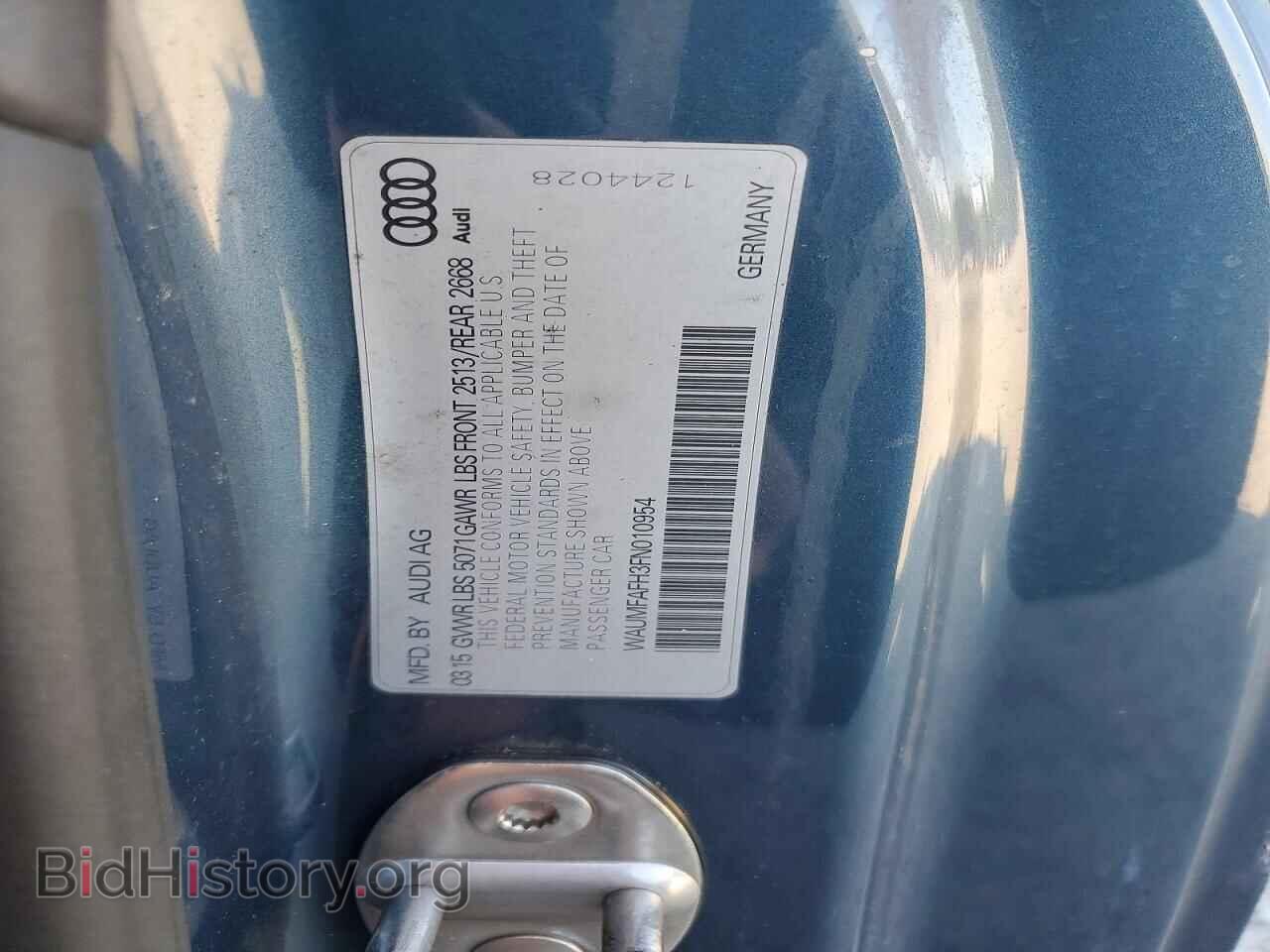 2015 AUDI A5 - VIN: WAUMFAFH3FN010954 - Photo 12