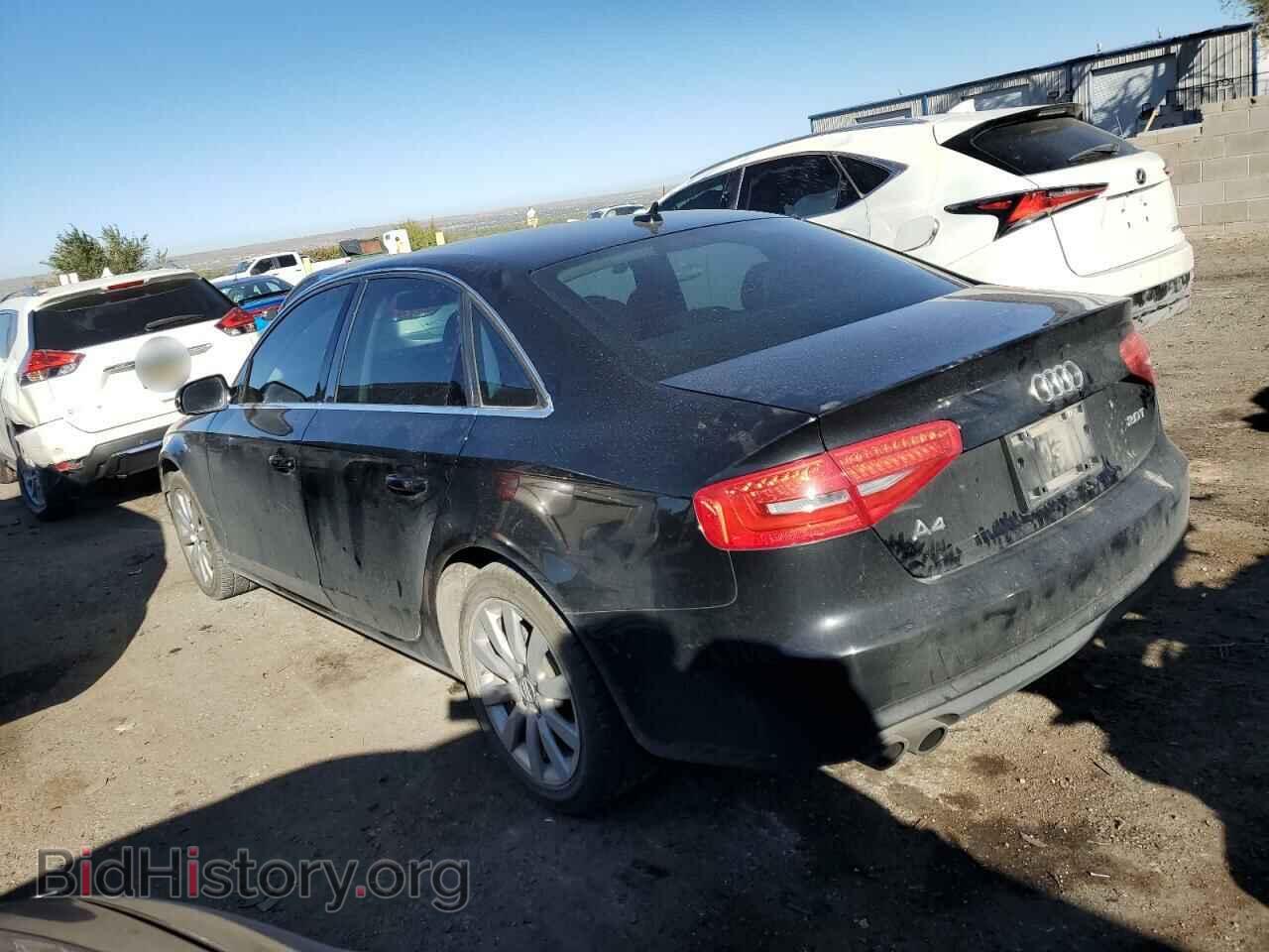 2013 AUDI A4 - VIN: WAUAFAFL9DA149398 - Photo 2