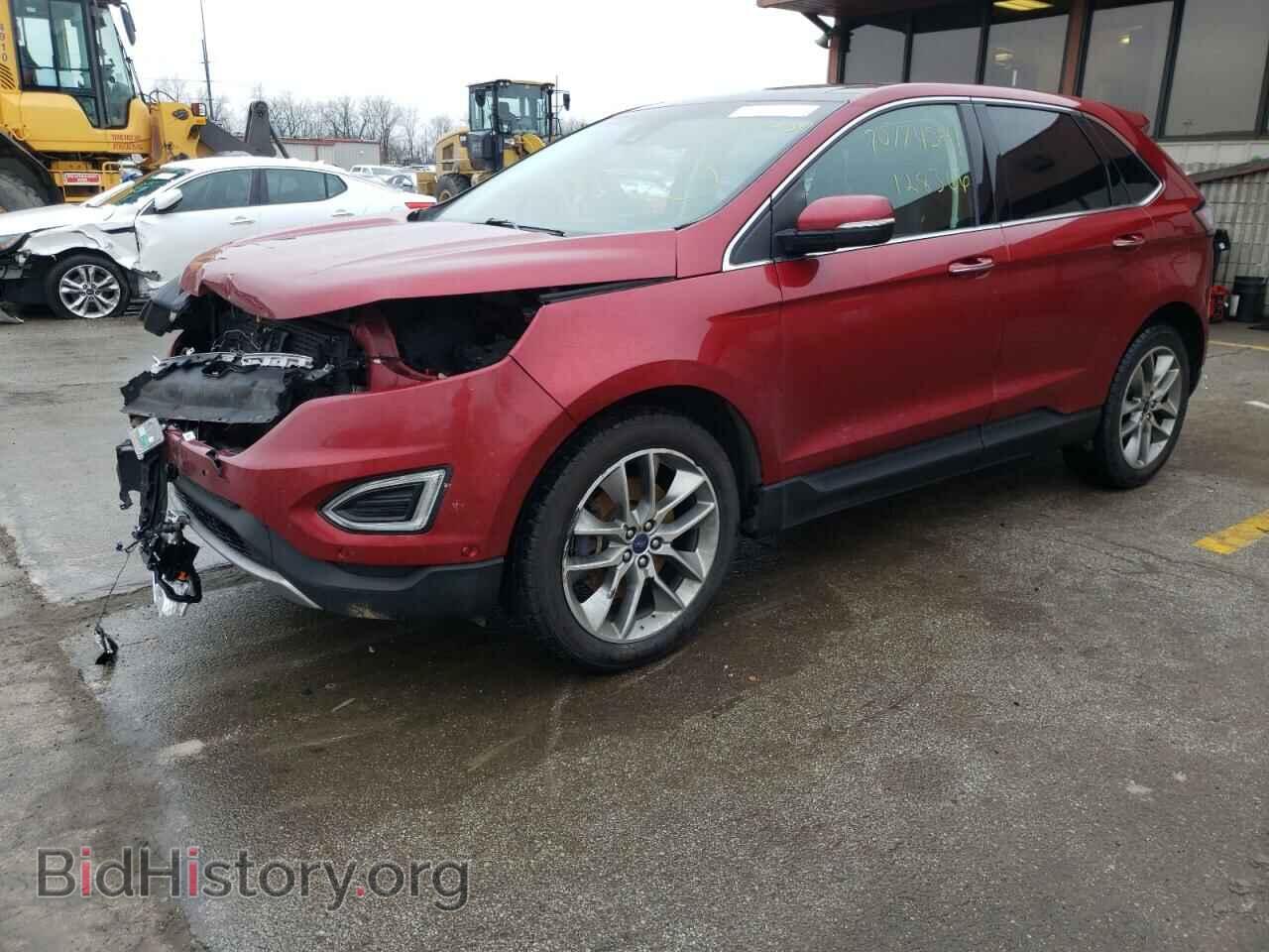 2016 FORD EDGE - VIN: 2FMPK4K82GBB79360 - Фото 2