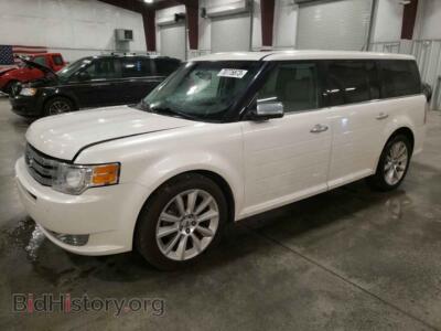 2011 Ford FLEX Flex Limit, white — VIN 2FMHK6DTXBBD03630, Copart