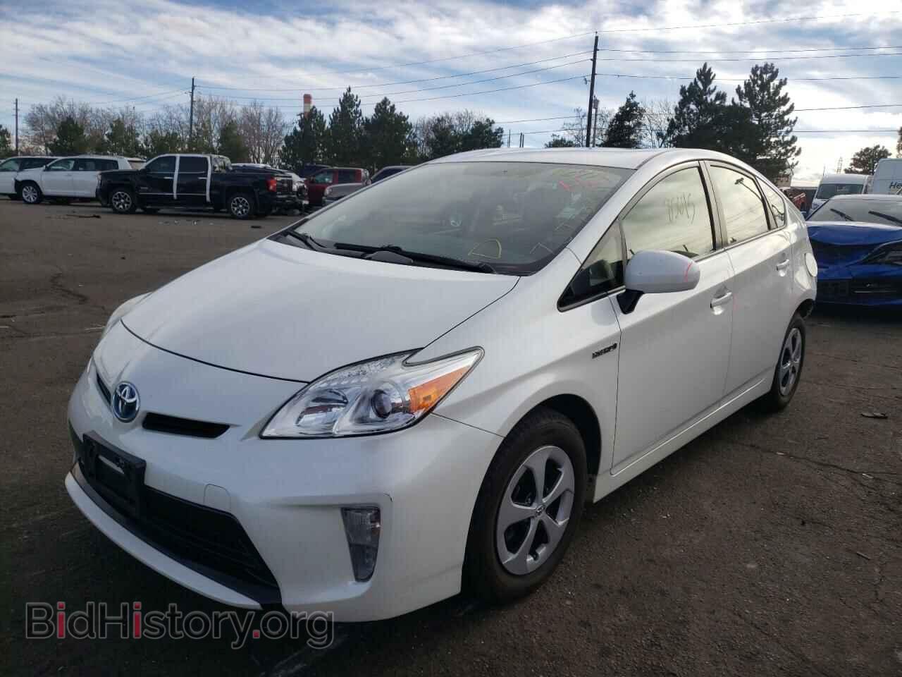 2012 TOYOTA PRIUS - VIN: JTDKN3DU2C5517638 - Фото 2