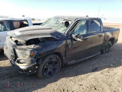 2020 RAM 1500 1500 Big H, черный — VIN 1C6SRFFT2LN162164, Copart