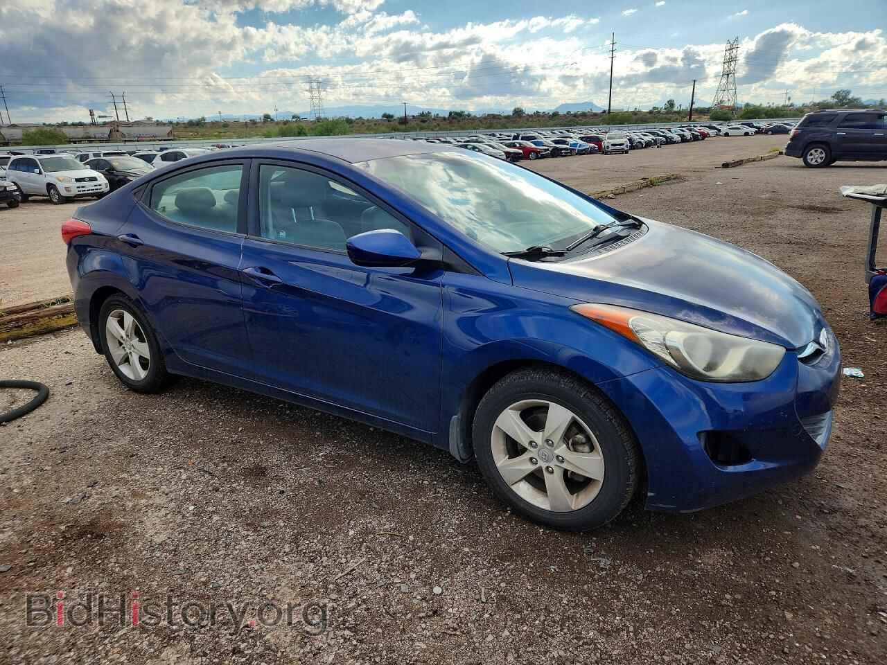 2013 HYUNDAI ELANTRA - VIN: KMHDH4AE5DU684002 - Фото 4