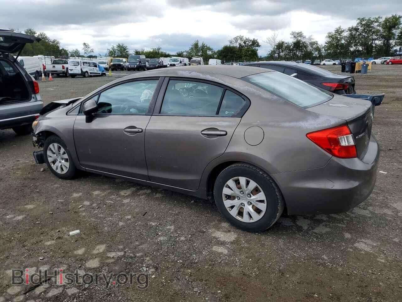 2012 HONDA CIVIC - VIN: 2HGFB2F58CH543813 - Фото 2