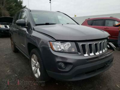 2015 Jeep COMPASS Compass SP, gray — VIN 1C4NJDBB4FD206643, Copart