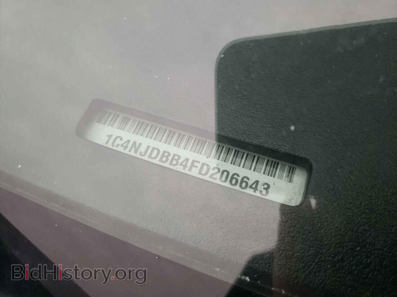 2015 JEEP COMPASS - VIN: 1C4NJDBB4FD206643 - Photo 10