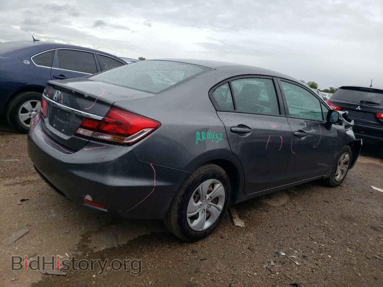 2013 HONDA CIVIC - VIN: 19XFB2F5XDE009028 - Фото 3