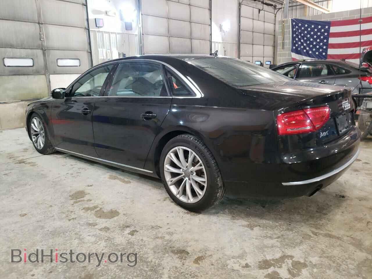 2013 AUDI A8 - VIN: WAURGAFD3DN013415 - Фото 2