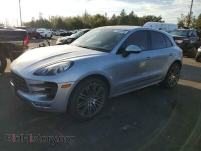 2016 Porsche MACAN Turbo, серебристый — VIN WP1AF2A50GLB93833, Copart