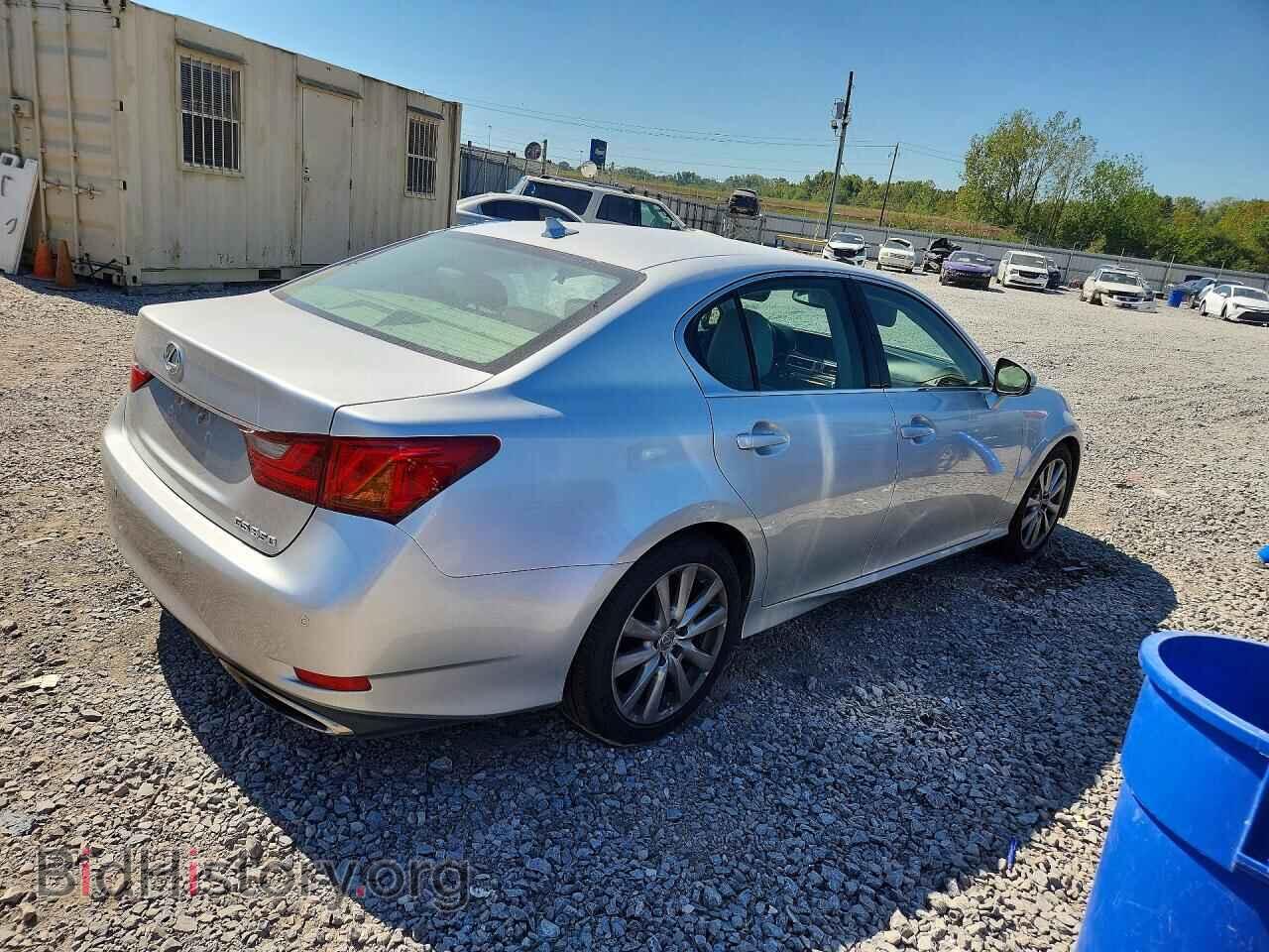 2013 LEXUS GS350 - VIN: JTHBE1BLXD5023610 - Фото 3
