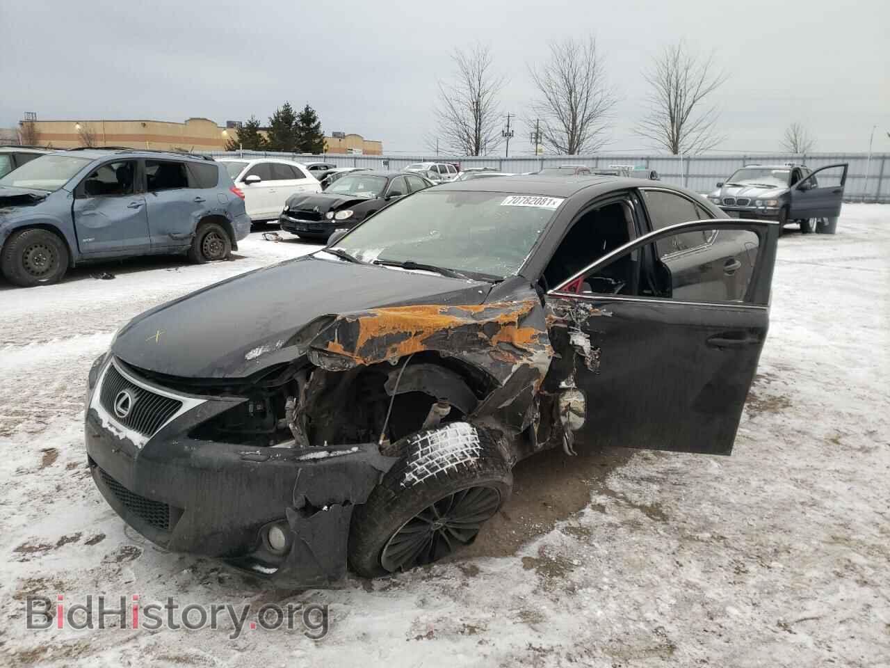 2011 LEXUS IS - VIN: JTHCF5C24B5046571 - Фото 2