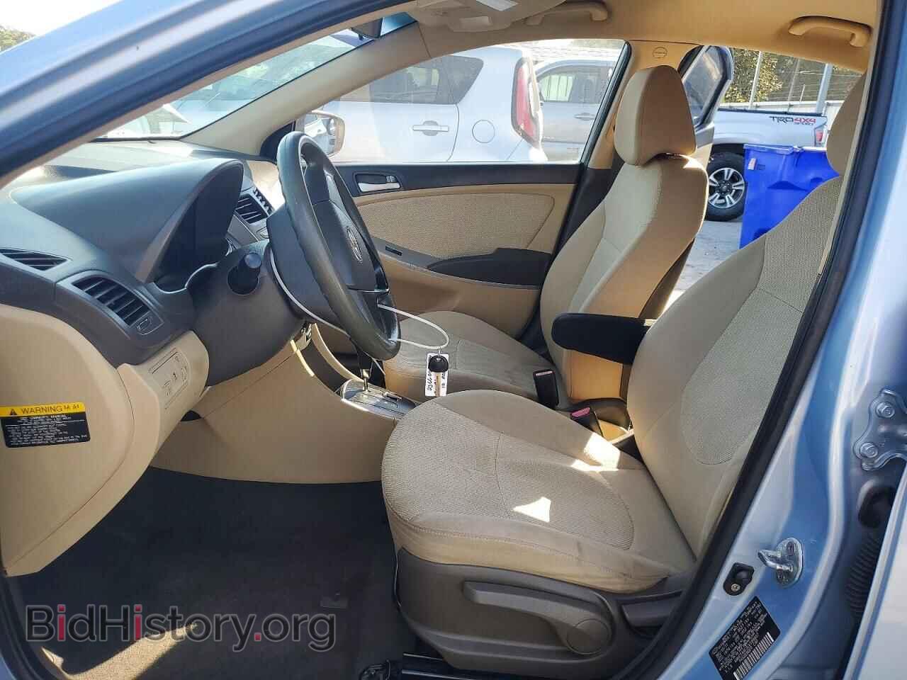 2012 HYUNDAI ACCENT - VIN: KMHCT4AE3CU189807 - Фото 7