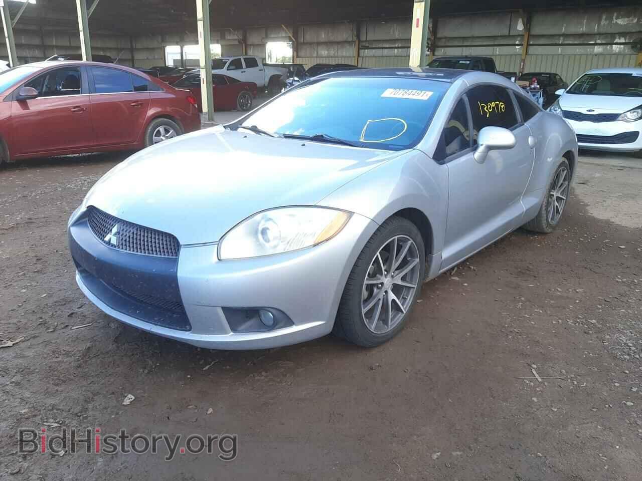 2012 MITSUBISHI ECLIPSE - VIN: 4A31K5DF8CE008524 - Фото 2