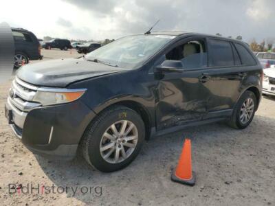 2012 Ford EDGE Edge SEL, black — VIN 2FMDK3J97CBA07973, Copart