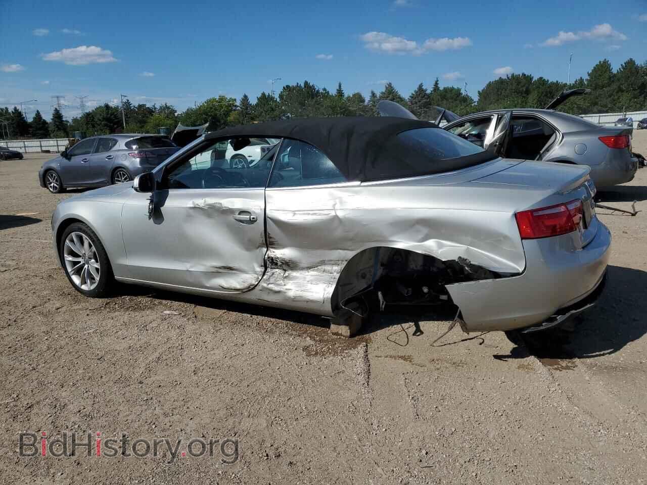 2013 AUDI A5 - VIN: WAUCFAFH0DN005977 - Photo 2