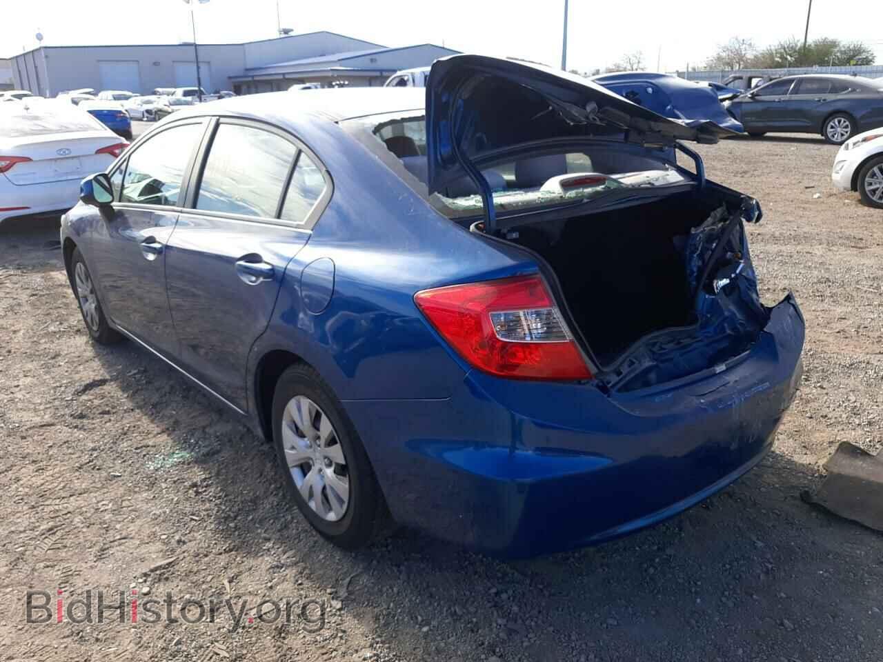 2012 HONDA CIVIC - VIN: 19XFB2F58CE349387 - Фото 3