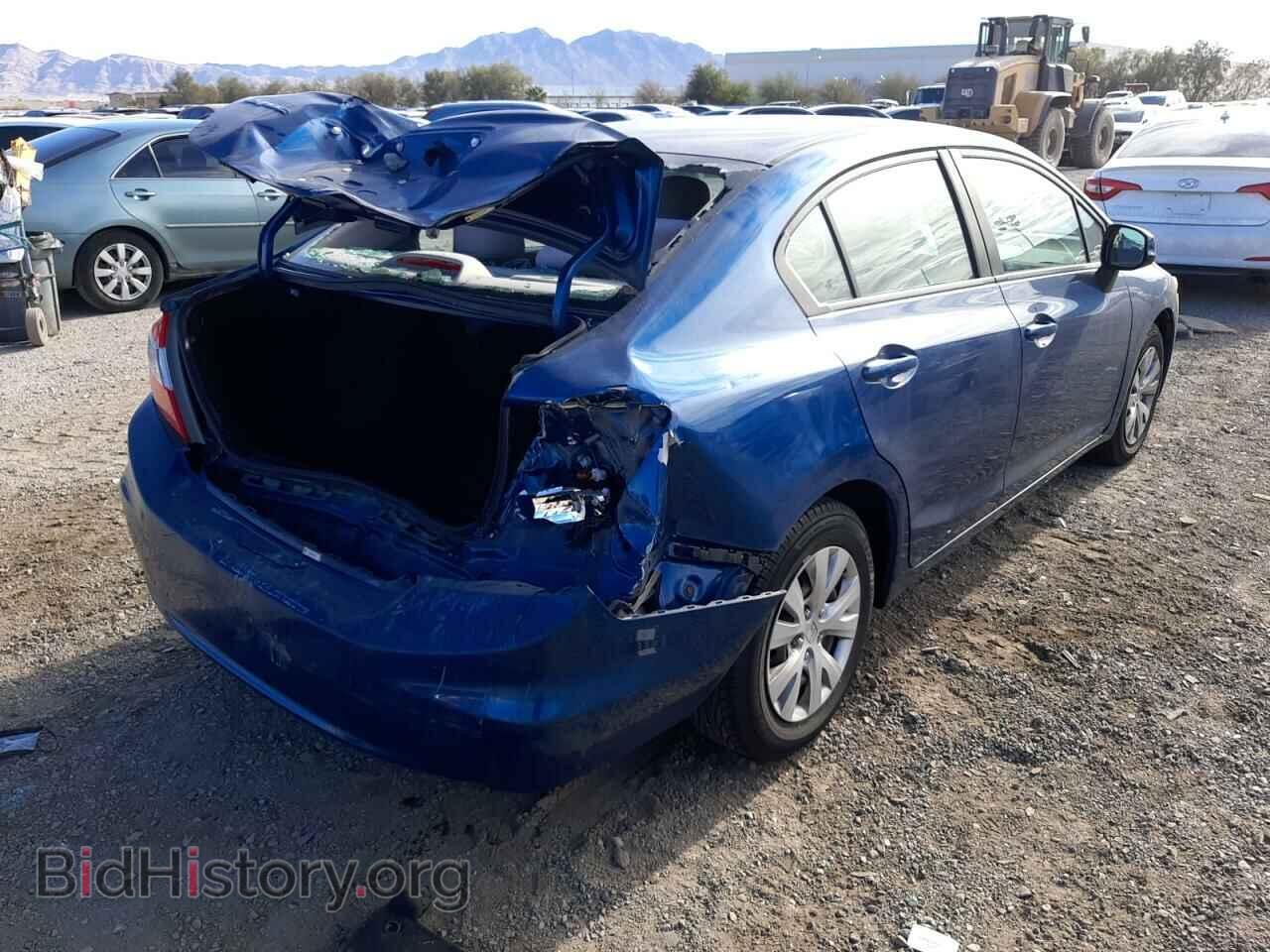 2012 HONDA CIVIC - VIN: 19XFB2F58CE349387 - Фото 4