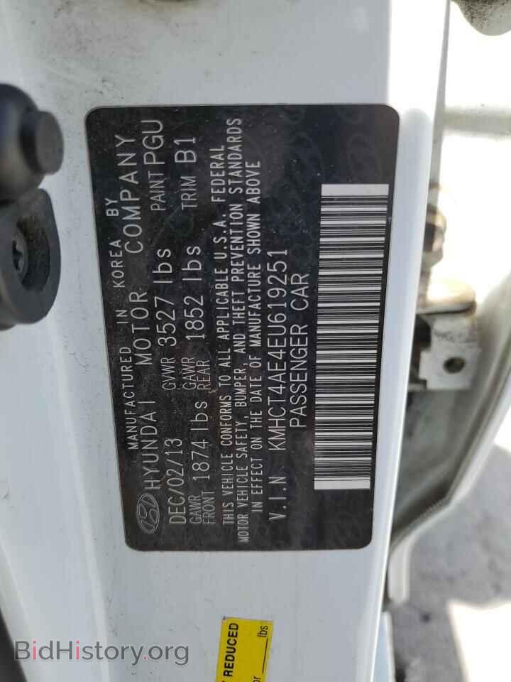 2014 HYUNDAI ACCENT - VIN: KMHCT4AE4EU619251 - Фото 12
