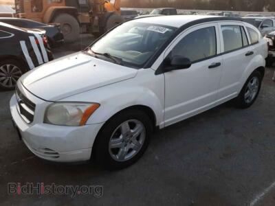 2008 Dodge CALIBER Caliber SX, белый — VIN 1B3HB48B18D508459, Copart